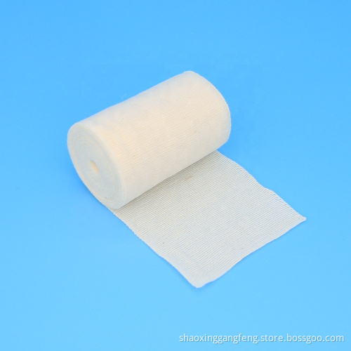 Vêtements de plaie de la peau Bandage de crêpe élastique élastique